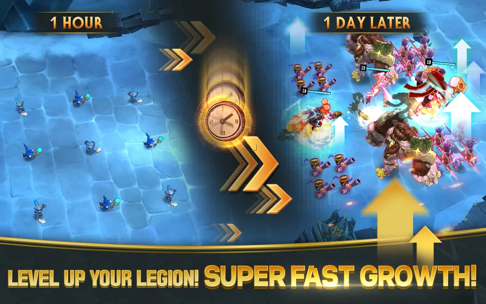 Legion Master: Idle RTS - عکس بازی موبایلی اندروید
