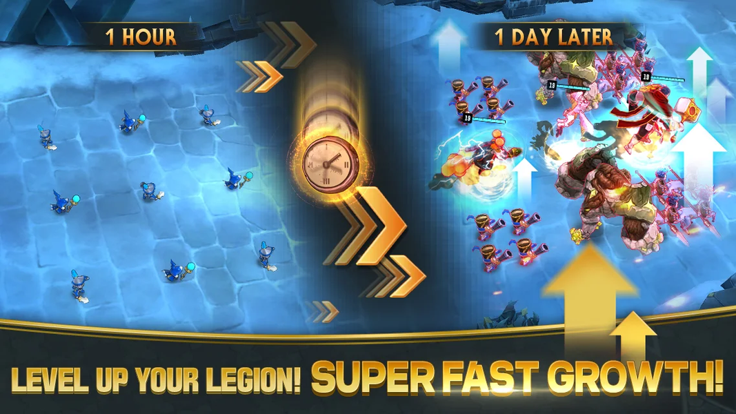Legion Master: Idle RTS - عکس بازی موبایلی اندروید