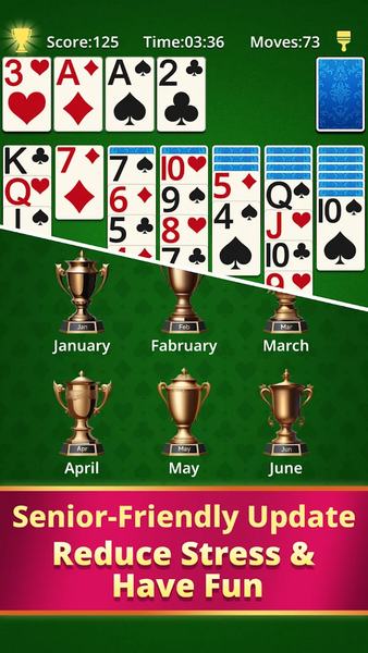 Daily Solitaire Classic Game - Gameplay image of android game