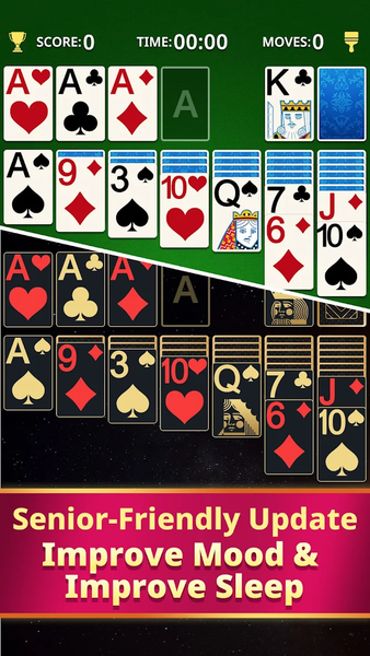 Daily Solitaire Classic Game - Gameplay image of android game