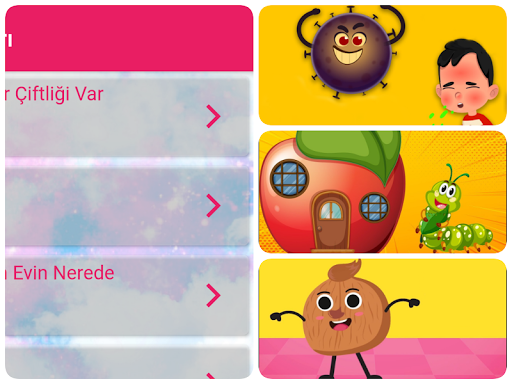 Çocuk Şarkıları (İnternetsiz 4 - Image screenshot of android app