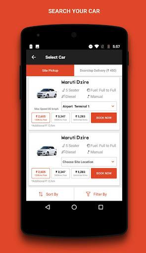 Myles - Self Drive Car Rental - Image screenshot of android app