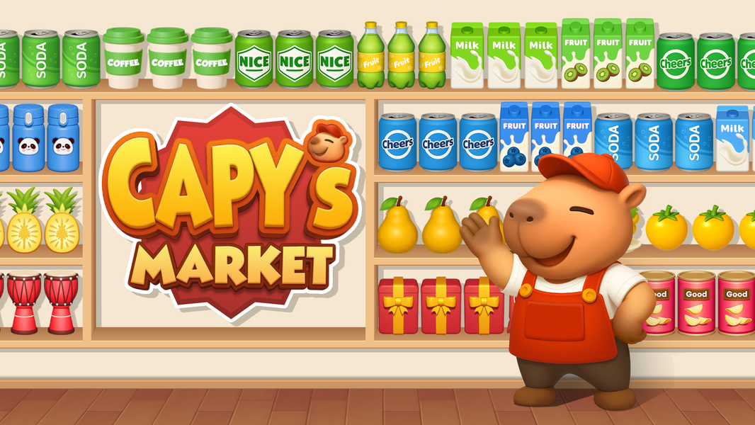 Capy’s Market: Goods Challenge - Gameplay image of android game