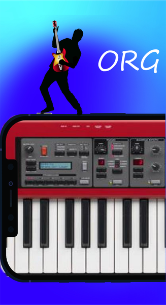 ORG PIANO PRO - Gameplay image of android game