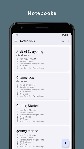 Orgzly: Notes & To-Do Lists - عکس برنامه موبایلی اندروید