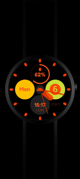 XH4 WF Watchface - عکس برنامه موبایلی اندروید