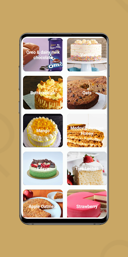 Cake Recipes Kitchen - Image screenshot of android app