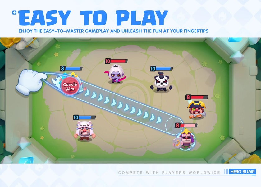 Hero Bump:Real-time PvP Battle - عکس بازی موبایلی اندروید