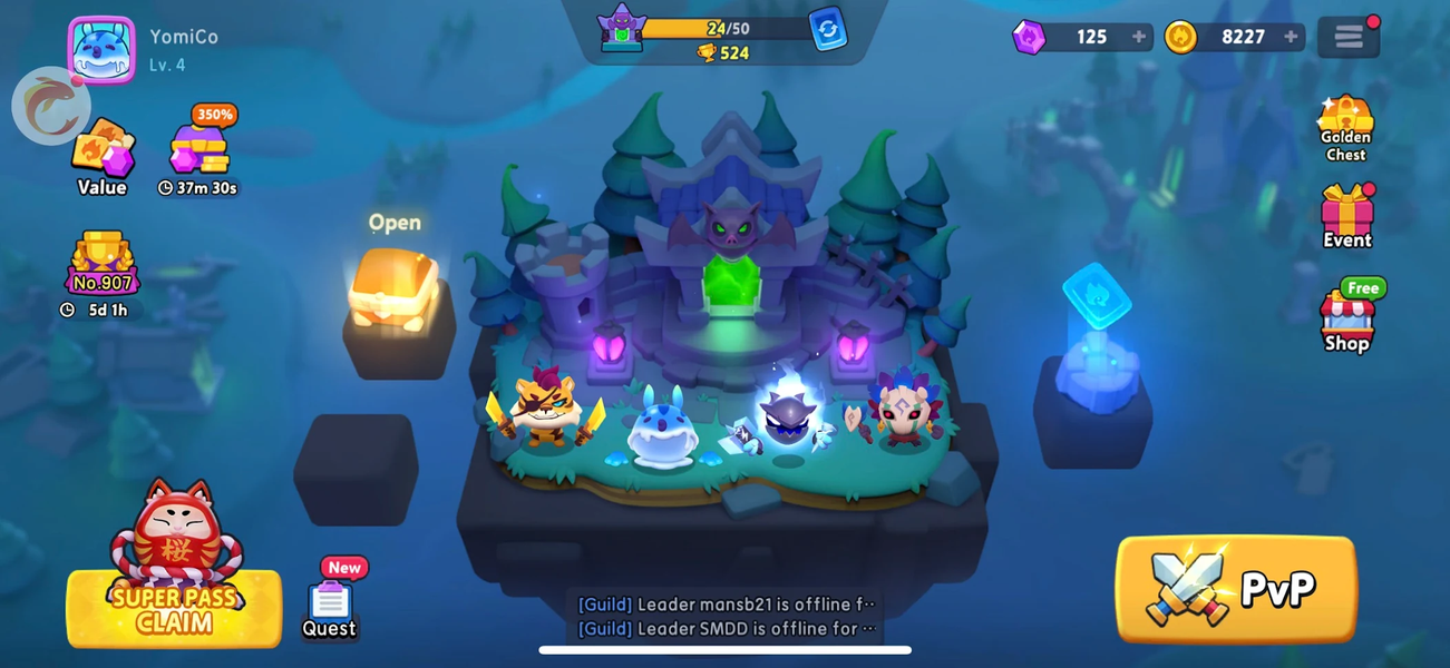 Hero Bump:Real-time PvP Battle - عکس بازی موبایلی اندروید