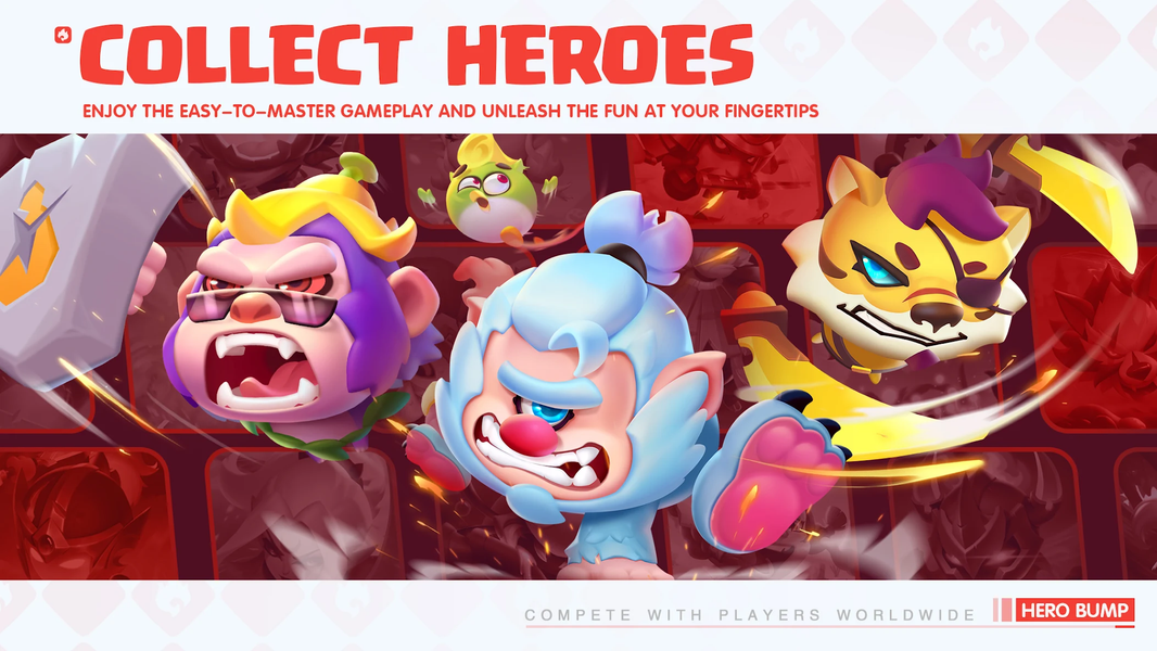 Hero Bump:Real-time PvP Battle - عکس بازی موبایلی اندروید