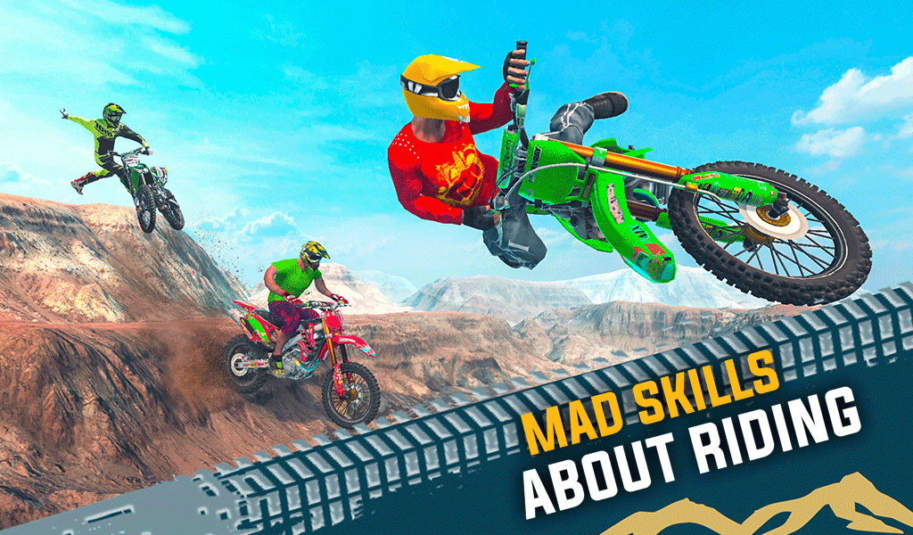 Crazy Bike Racing Stunt Game - عکس بازی موبایلی اندروید
