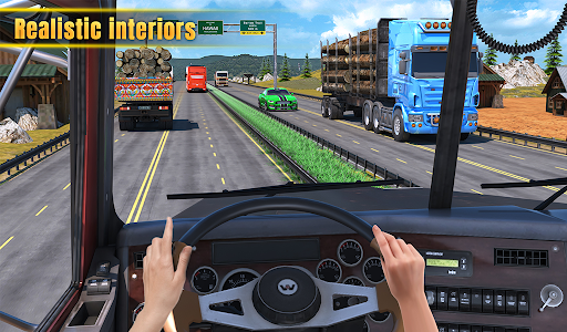 Truck Simulator 2022: Europe - Gameplay image of android game