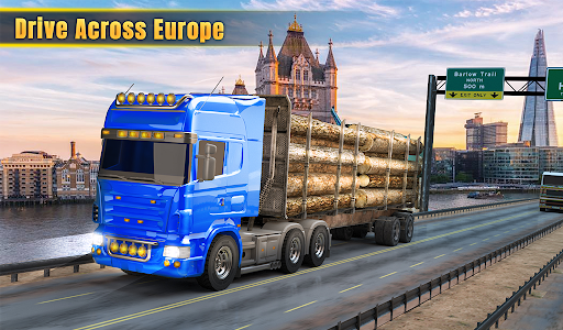 Truck Simulator 2022: Europe - Gameplay image of android game