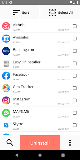 Easy Uninstaller - عکس برنامه موبایلی اندروید