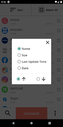 Easy Uninstaller - عکس برنامه موبایلی اندروید