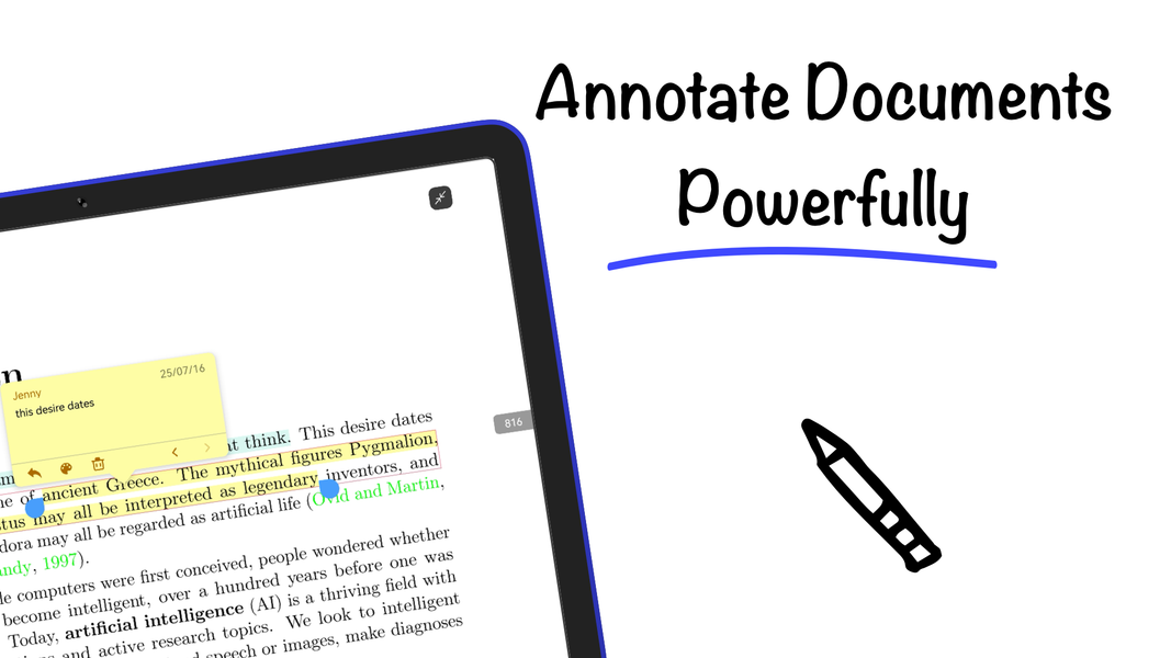 Orion Notes: Handwrite & PDFs - عکس برنامه موبایلی اندروید