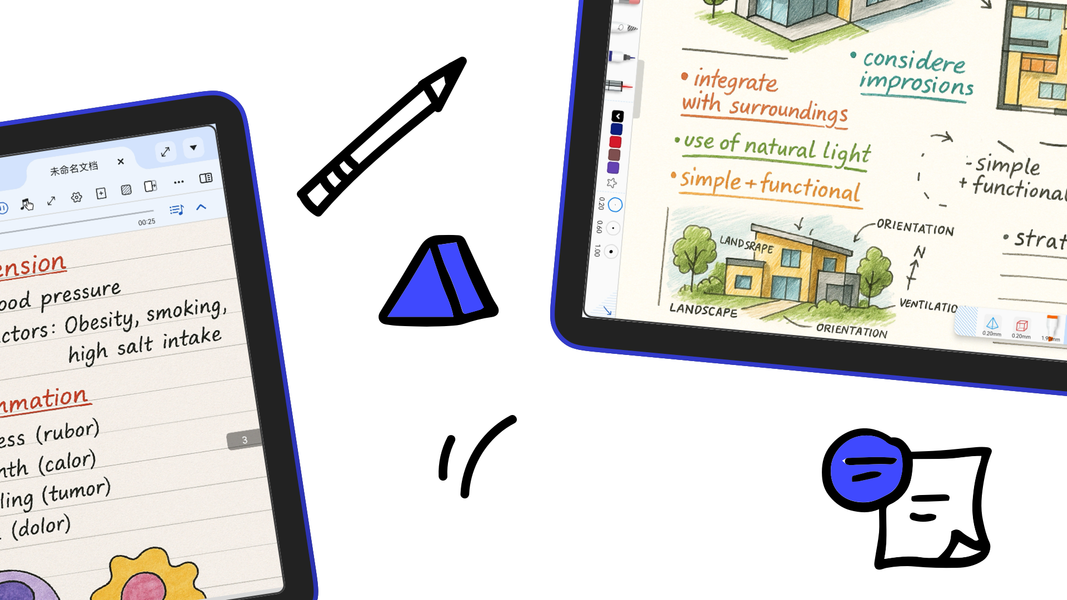 Orion Notes: Handwrite & PDFs - عکس برنامه موبایلی اندروید