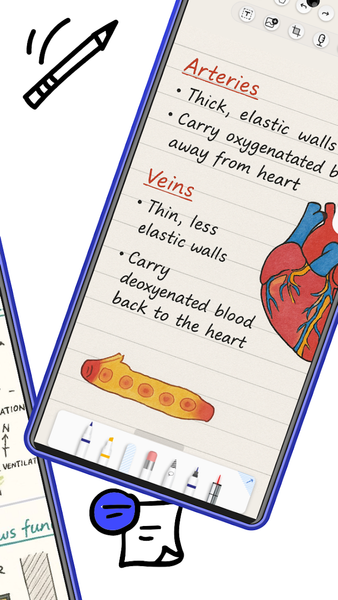 Orion Notes: Handwrite & PDFs - عکس برنامه موبایلی اندروید
