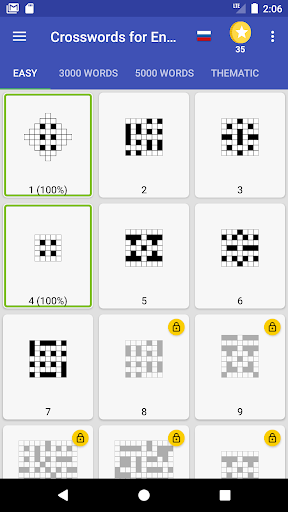 Crossword: Learn English Words - عکس برنامه موبایلی اندروید