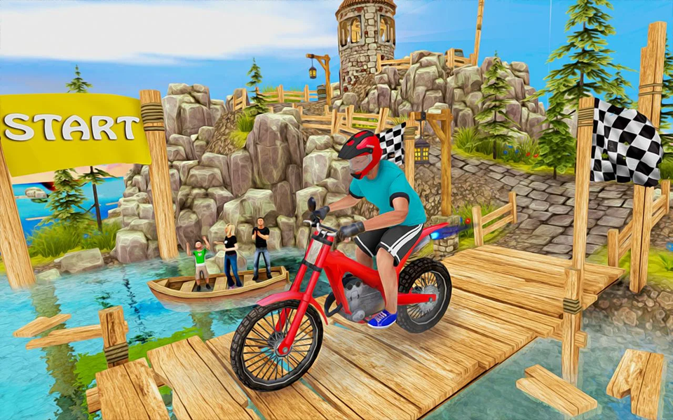 Indian Bikes Driving Game ۳D - عکس بازی موبایلی اندروید