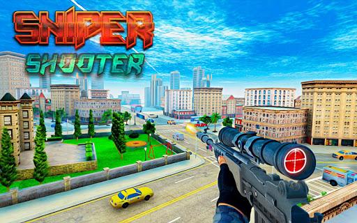 Free Shooting Games 2019 - New Sniper Shooting 3D - Gameplay image of android game