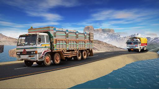 Offline Truck Games 3D Racing - Gameplay image of android game