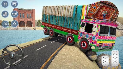 Offline Truck Games 3D Racing - Gameplay image of android game