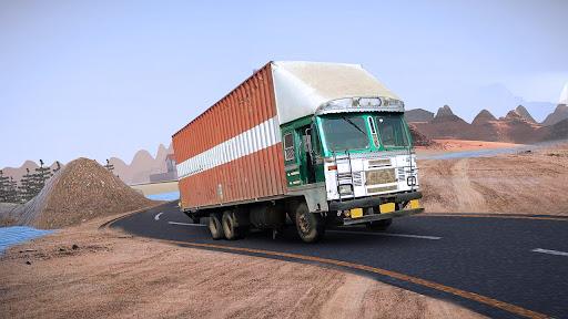 Offline Truck Games 3D Racing - Gameplay image of android game