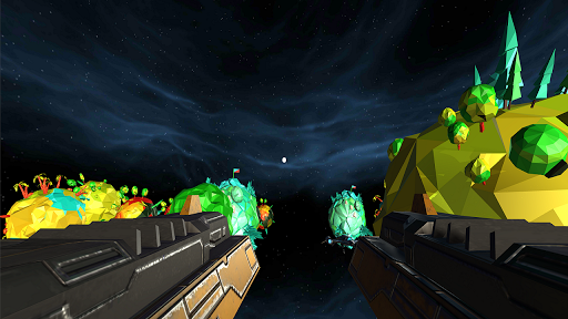 VR Alien Invasion - Gameplay image of android game