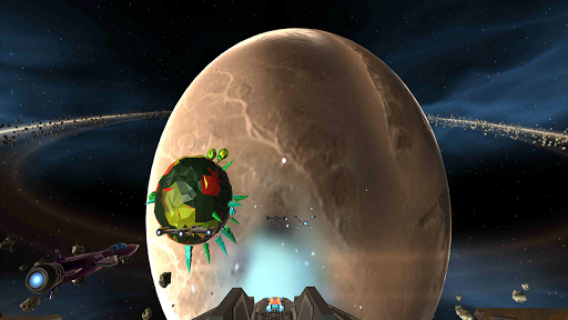 VR Alien Invasion - Gameplay image of android game