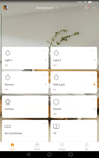 ORVIBO Home - Image screenshot of android app