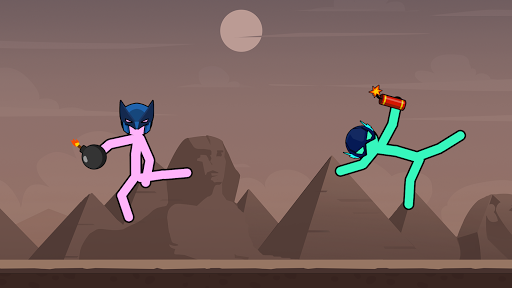 Stickman Kombat - Epic Battle - Gameplay image of android game