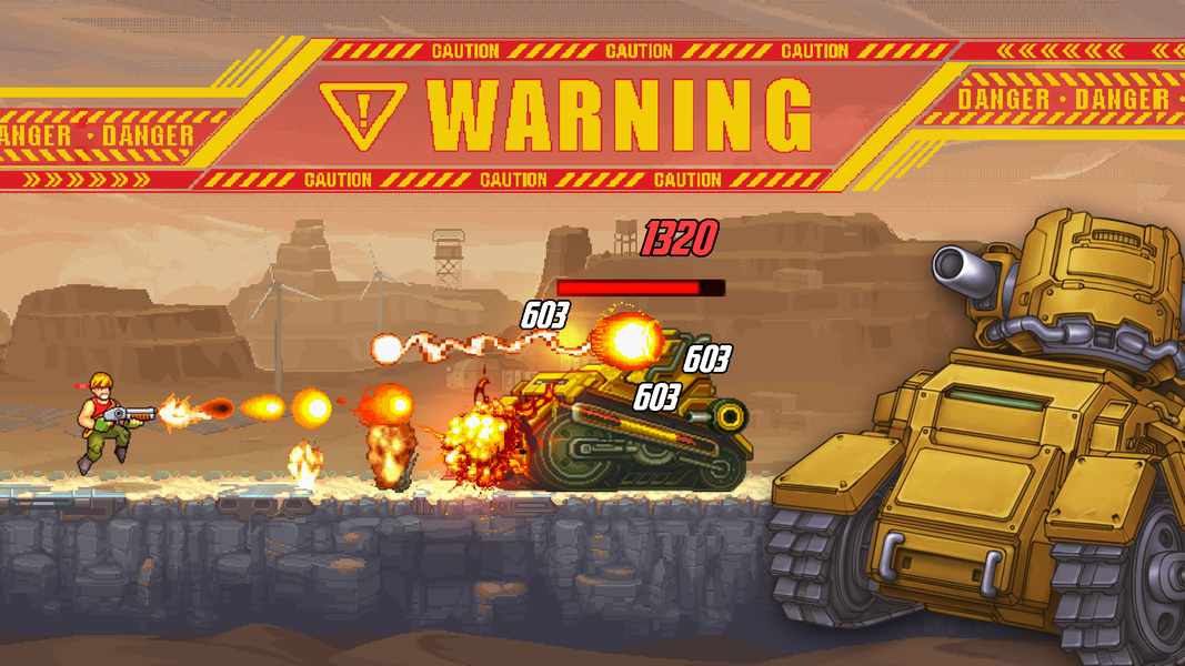 Gun Force: Action Shooting - Gameplay image of android game