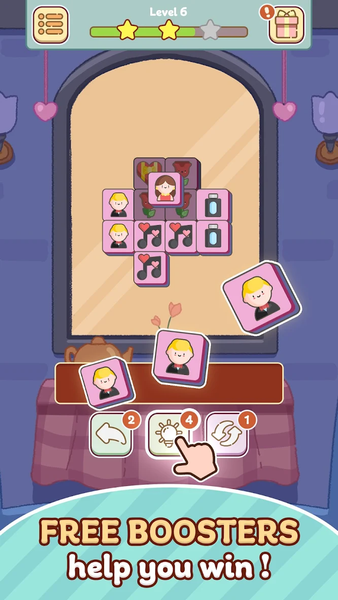 Join Tiles Connect Master Game - Gameplay image of android game