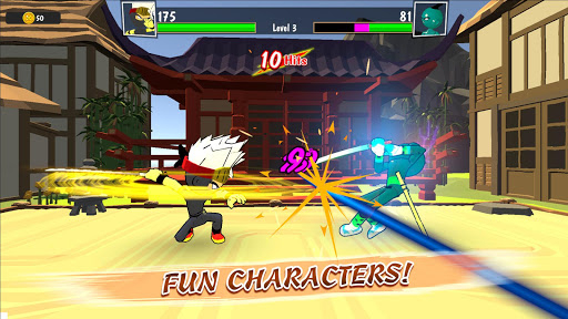 Ninja Stickman Fight - Android Gameplay 