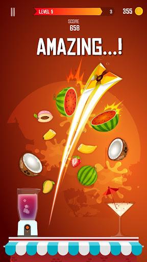 Knife Master Slicing Hit Juice - Gameplay image of android game