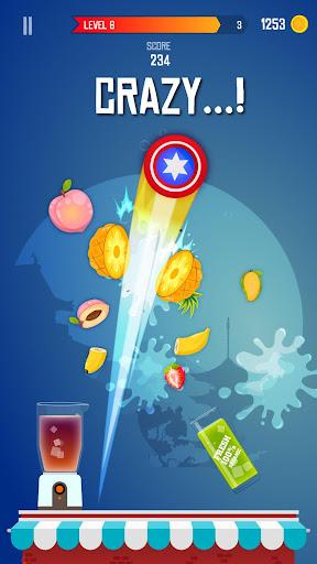 Knife Master Slicing Hit Juice - Gameplay image of android game