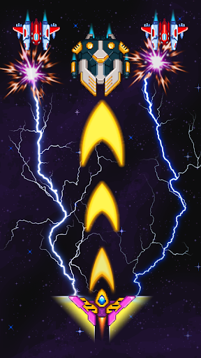 Alien War - Space Shooter - Gameplay image of android game