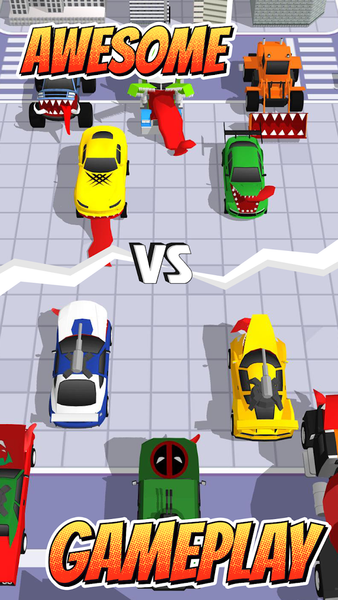 Car Monster Truck Sink Battle - عکس بازی موبایلی اندروید