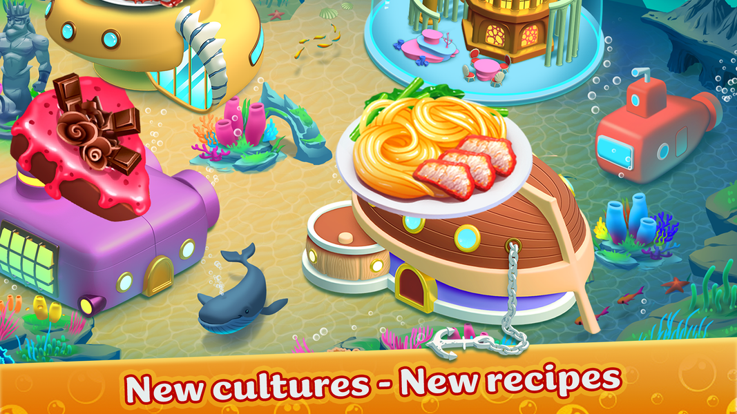 Cooking Aquarium - A Star Chef - عکس بازی موبایلی اندروید