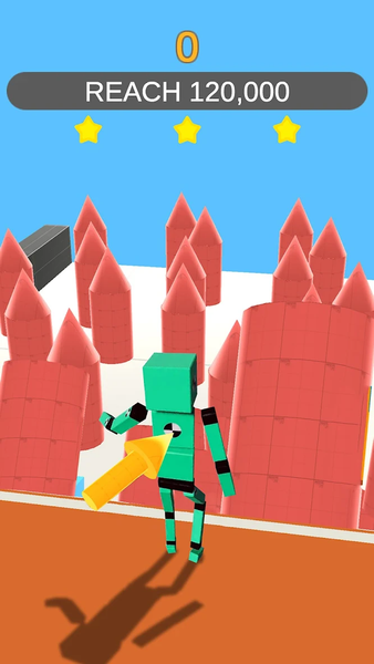 Fall Break: Break Ragdoll bone - Gameplay image of android game