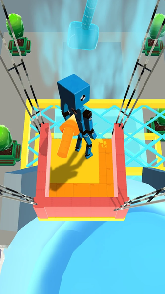 Fall Break: Break Ragdoll bone - Gameplay image of android game