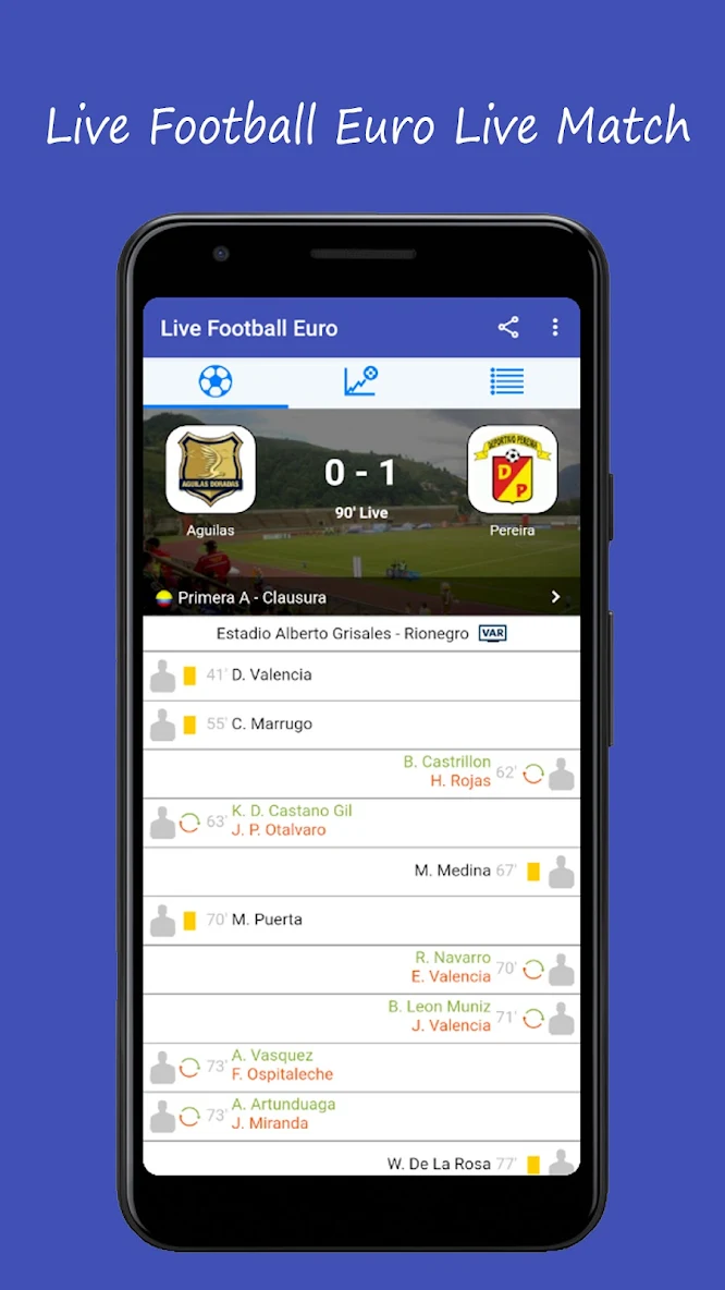 Live Football Euro for Android