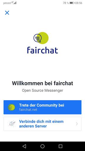 fairchat - عکس برنامه موبایلی اندروید