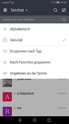 fairchat - Image screenshot of android app