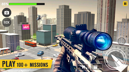 Fps Sniper Gun Shooter Games - Gameplay image of android game