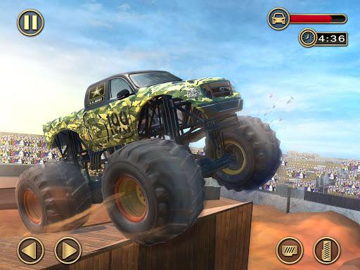 Fearless US Monster Truck Game - عکس بازی موبایلی اندروید