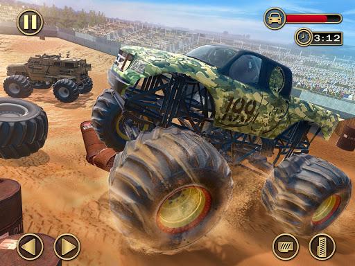 Fearless US Monster Truck Game - عکس بازی موبایلی اندروید