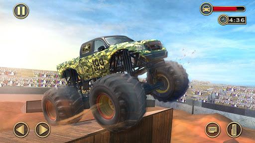 Fearless US Monster Truck Game - عکس بازی موبایلی اندروید