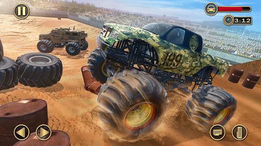 Fearless US Monster Truck Game - عکس بازی موبایلی اندروید